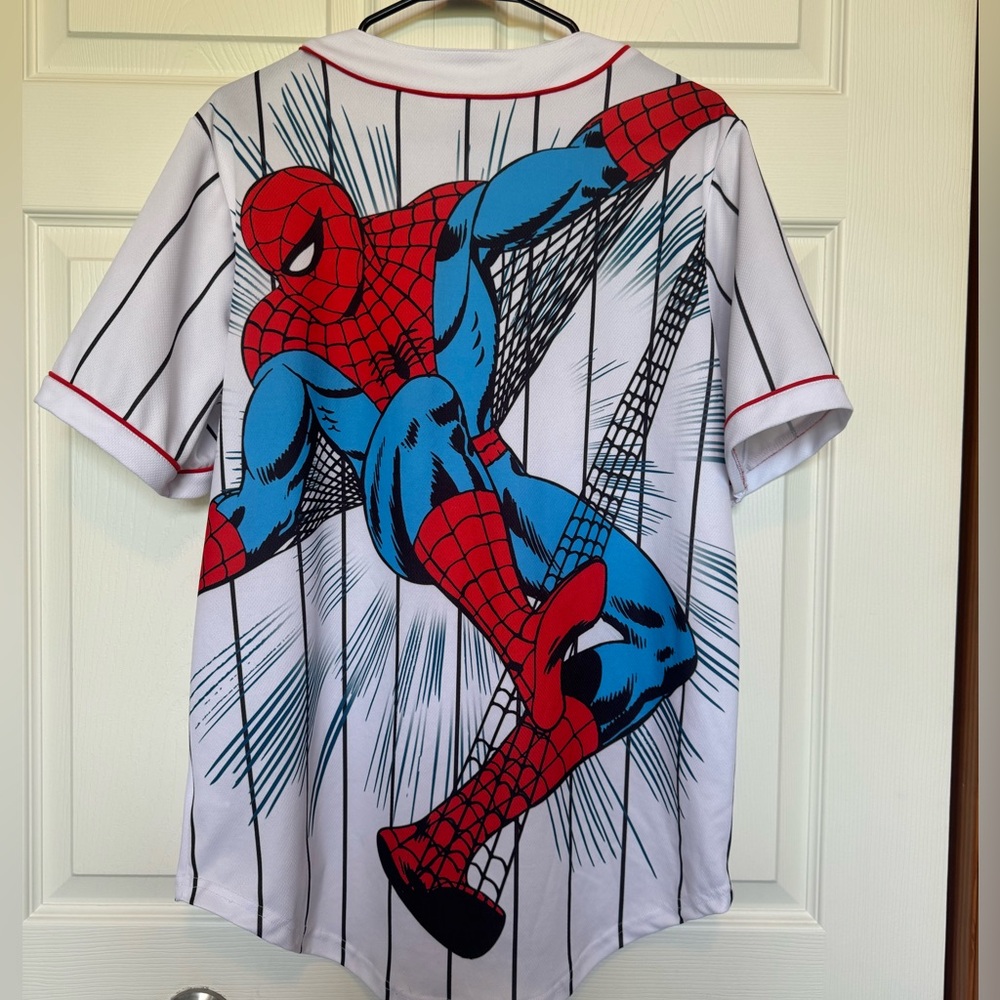 Marvel Spider-Man Baseball Jersey